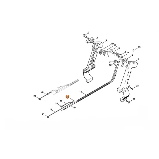 STIHL  Wąż 160 mm 4203 711 7203